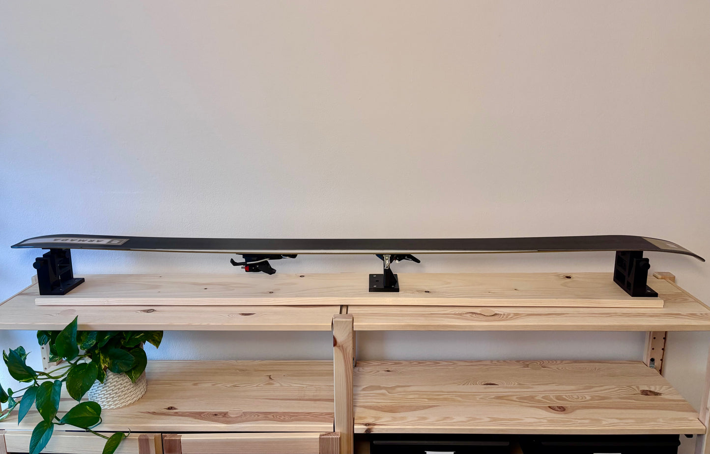 Skispanner Skihalterung für Tourenski | Ski wachsen