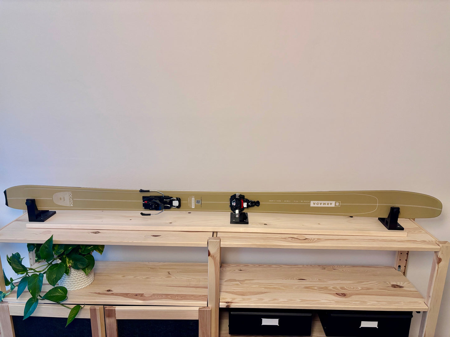 Skispanner Skihalterung für Tourenski | Ski wachsen